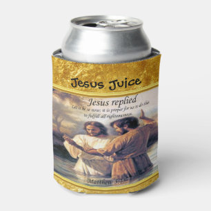 Enfriador De Latas Imagen una del bautismo del Jesucristo
