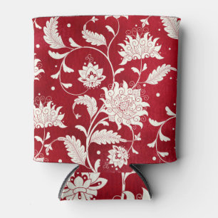 Enfriador De Latas imitación de porcelana china: pintura floral