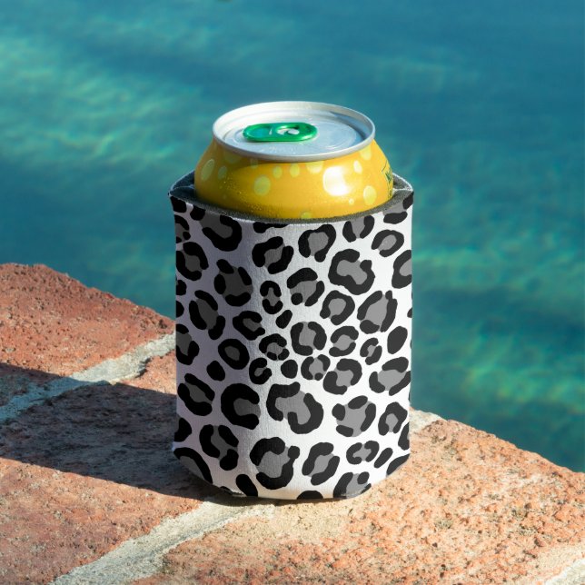 Enfriador De Latas Impresión de Cheetah con motivos de leopardo blanc (Piscina in situ)