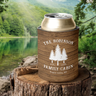 Enfriador De Latas Impresión de plancha de madera para árboles de cab