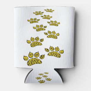 Enfriador De Latas Impresión de traza leopardo