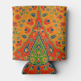 Enfriador De Latas Impresión floral persa decorativa