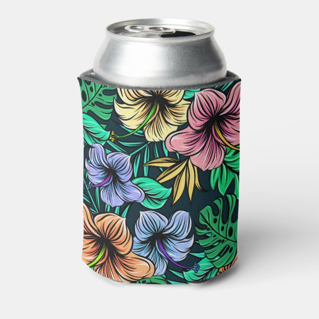Enfriador De Latas Impresión hawaiana (Reverso de la lata)