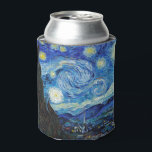 Enfriador De Latas Impresionismo Vincent Van Gogh Starry Starry Night<br><div class="desc">El impresionismo Vincent Van Gogh Starry Night Meaning Famous Visual Arts Design presenta un gran ejemplo de arte expresionista. Este impresionismo Vincent Van Gogh Starry Night, que significa diseño de artes visuales famosas, refleja la esencia del artista y el periodo de tiempo creado en 2014. Perfecto para los amantes del...</div>