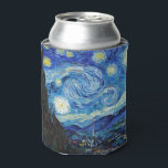 Enfriador De Latas Impresionismo Vincent Van Gogh Starry Starry Night<br><div class="desc">El impresionismo Vincent Van Gogh Starry Night Meaning Famous Visual Arts Design presenta un gran ejemplo de arte expresionista. Este impresionismo Vincent Van Gogh Starry Night, que significa diseño de artes visuales famosas, refleja la esencia del artista y el periodo de tiempo creado en 2014. Perfecto para los amantes del...</div>