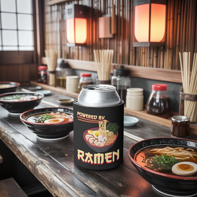Enfriador De Latas Impulsado Por Fideos De Anime Japoneses Ramen (Subido por el creador)