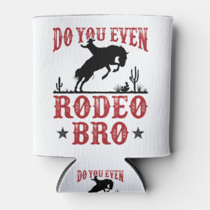 Enfriador De Latas ¿Incluso rodeo es gracioso Cowboy Occidental?
