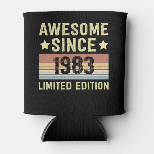 Enfriador De Latas Increíble desde el cumpleaños de 1983 (Anverso)