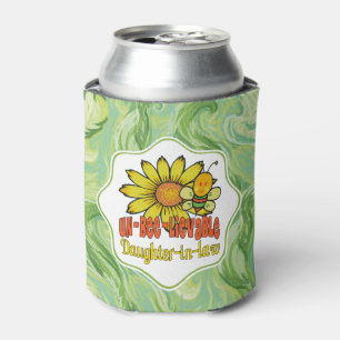 Enfriador De Latas Increíble hijastro girasol y abejas