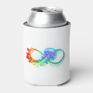 Enfriador De Latas Infinidad con las medusas del arcoiris