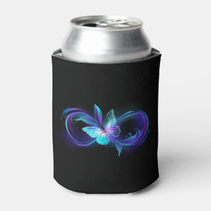 Enfriador De Latas Infinito brillante con mariposa mágica