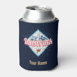 Enfriador De Latas Innsbruck Tyrol Austria Retro Alpes Vintage
