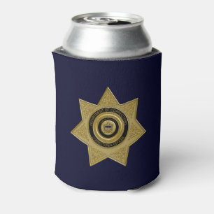 Enfriador De Latas Insignia de funcionario correccional, Refrigerador