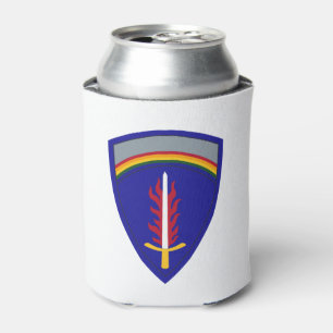 Enfriador De Latas Insignia del Ejército de EE. UU. en Europa USAREUR