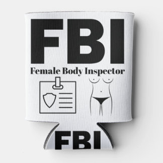 Enfriador De Latas Inspector de Cuerpo Femenino del FBI