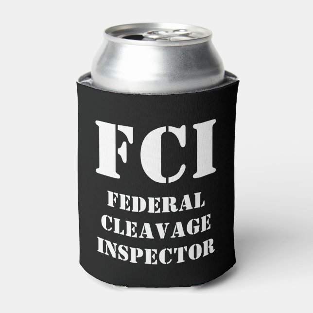 ENFRIADOR DE LATAS INSPECTOR DE LIMPIEZA FEDERAL (Lata Anverso)