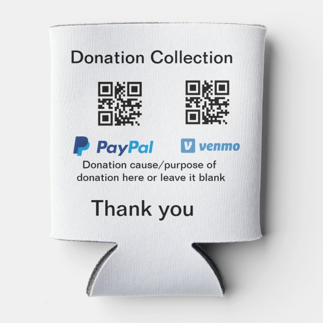 Enfriador De Latas Instrucciones para la recolección de donaciones: a (Anverso)