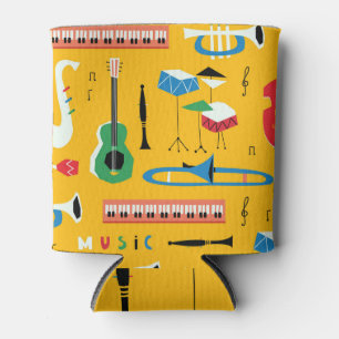 Enfriador De Latas Instrumentos musicales: amarillo de mediados del s