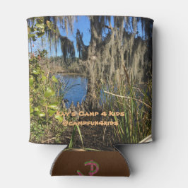 Enfriador De Latas Insulador de lata y frasco (Coozie) Woodland puede