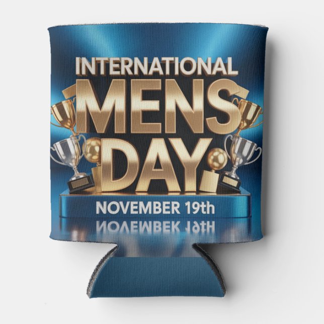 Enfriador De Latas International Mens Day Can Sleeve (Anverso)