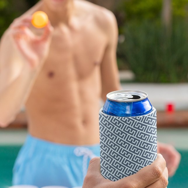 Enfriador De Latas Intersección del patrón de alfabeto E (can cooler)