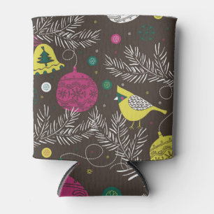 Enfriador De Latas Invierno navidades: Patrón estacional.