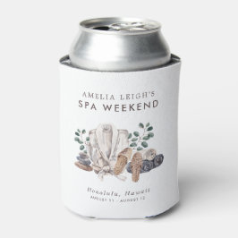 Enfriador De Latas Invitación de fin de semana de Spa Bachelorette