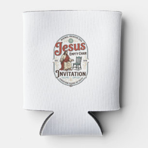 Enfriador De Latas Invitación de silla vacía de Jesús Invitación de s