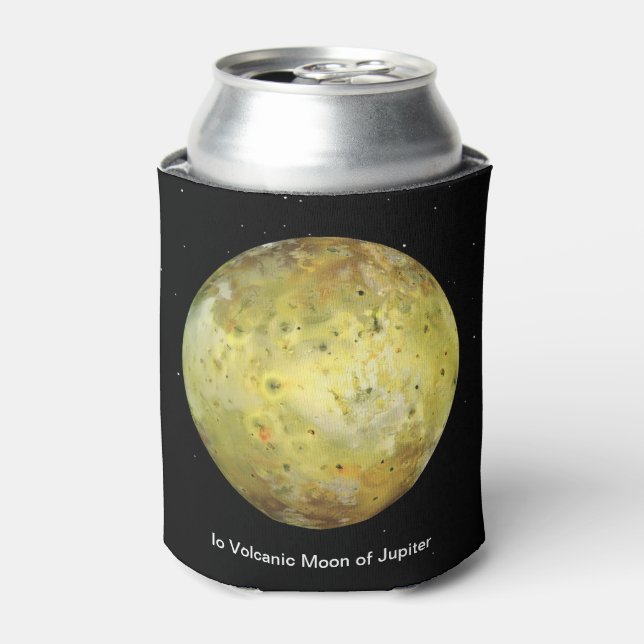 Enfriador De Latas Io Luna volcánica de Júpiter (Lata Anverso)