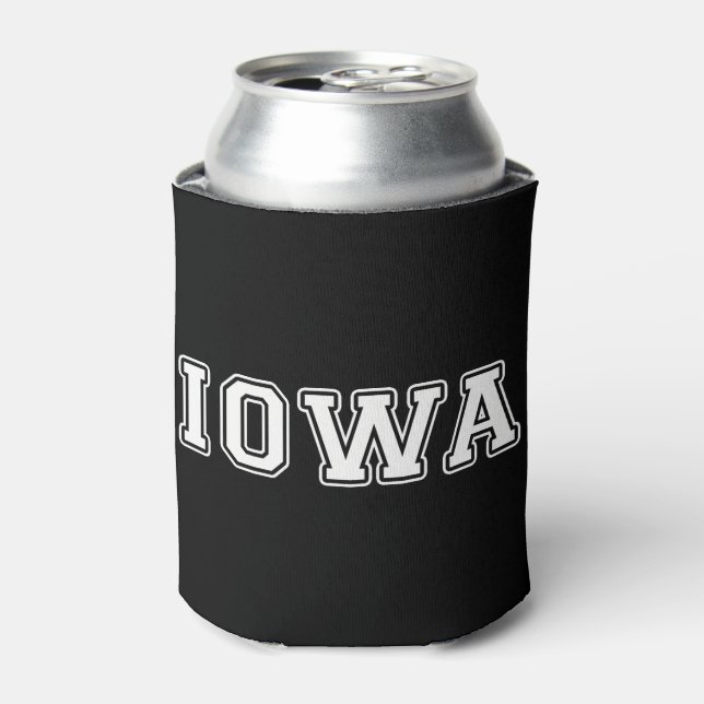 Enfriador De Latas Iowa (Lata Anverso)