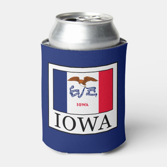 Enfriador De Latas Iowa (Lata Anverso)