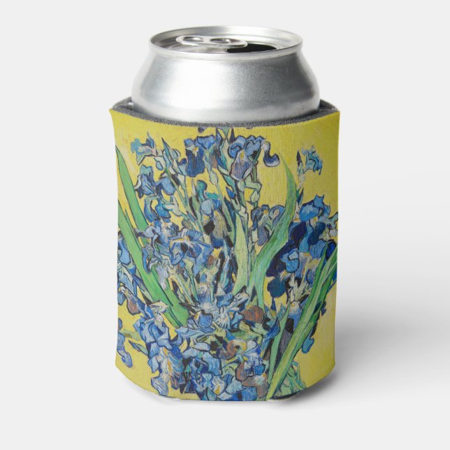 Enfriador De Latas Irises Vincent van Gogh (Reverso de la lata)