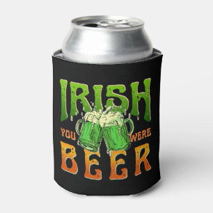 ENFRIADOR DE LATAS IRLANDÉS ERAS CERVEZA DIVERTIDO BEBIENDO IRLANDA