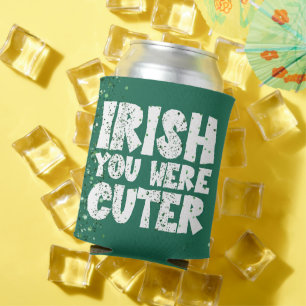 Enfriador De Latas Irlandés, fuiste descuidado Sassy St Patricks Da