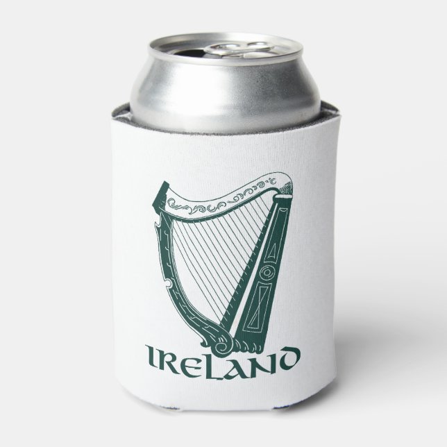 Enfriador De Latas Irlandés Harp Design, Irish Harp (Lata Anverso)