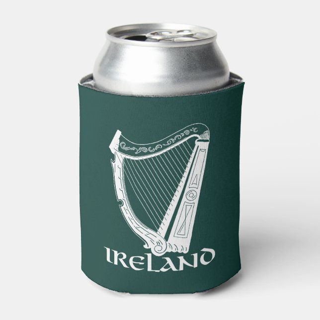 Enfriador De Latas Irlandés Harp Design, Irish Harp (Lata Anverso)