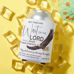 Enfriador De Latas Isaías 40:31 Los que esperan en la Escritura del S