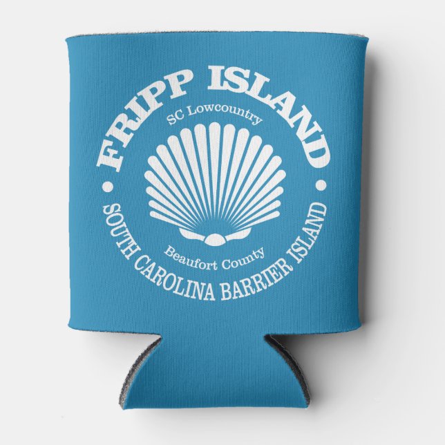 Enfriador De Latas Isla Fripp (concha de mar) (Anverso)