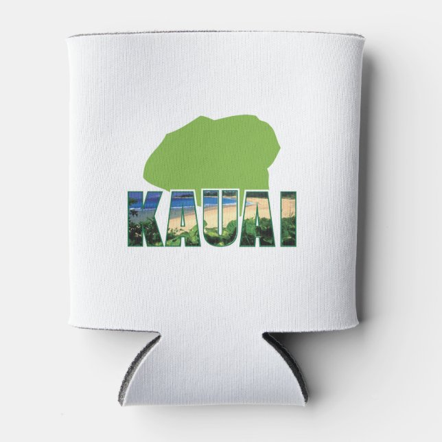 Enfriador De Latas Isla Kauai (Anverso)