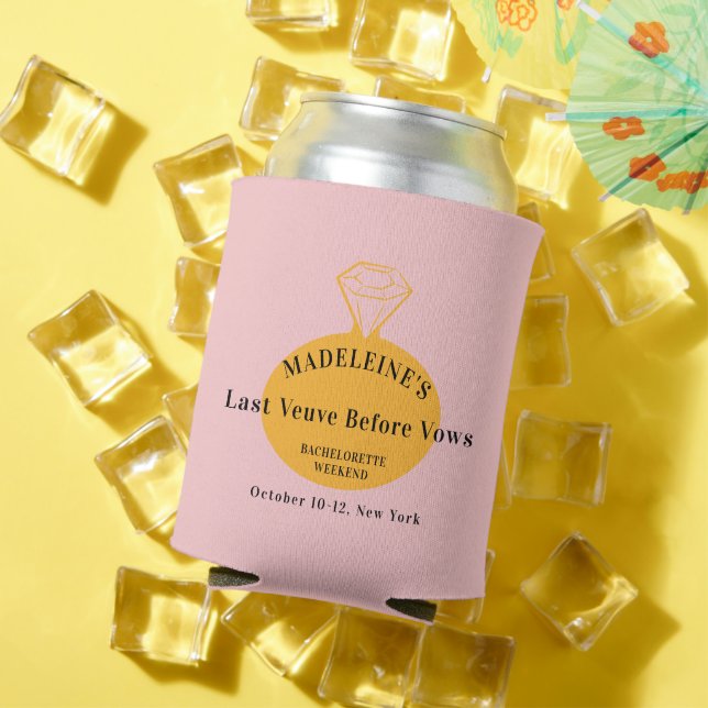 Enfriador De Latas Itinerario de fin de semana de soltera Veuve Befor (Verano in situ)