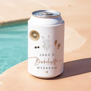 Enfriador De Latas JADE Boho Deert Cactus Scottsdale Antes del velo