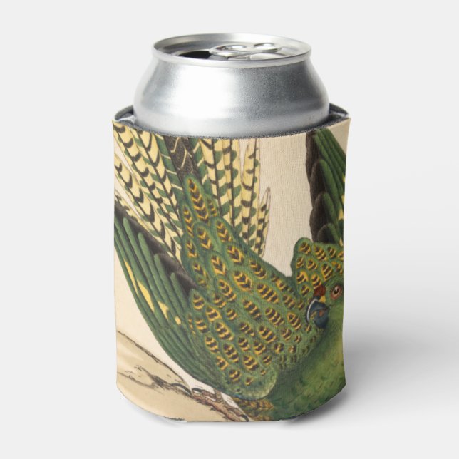 Enfriador De Latas James Sowerby Ground Parrot, Psittacus terrestres (Lata Anverso)