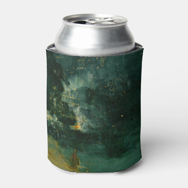 Enfriador De Latas James Whistler - Nocturne en negro y oro (Lata Anverso)