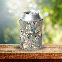 Enfriador De Latas Jardín Floral de Romance Soñador Fiesta de Despedi