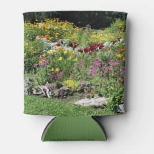 Enfriador De Latas Jardines de verano coloridos