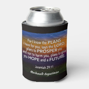 Enfriador De Latas JEREMIAH 29:11 Para Conocer Los Planes Personaliza