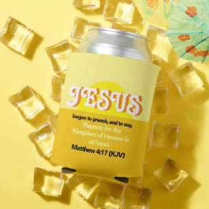 Enfriador De Latas Jesús Empezó A Predicar. Mateo 4:17