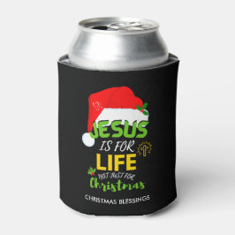 Enfriador De Latas JESÚS ES PARA LA VIDA, no solamente para los Navid