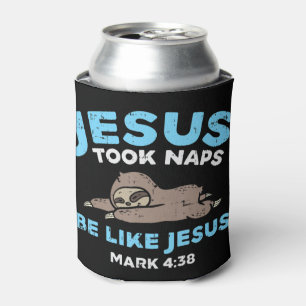 Enfriador De Latas Jesús Tomó Naps La Biblia Graciosa Contra Dios Cri