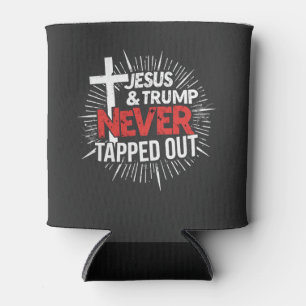 Enfriador De Latas Jesús y Trump nunca se aprovecharon